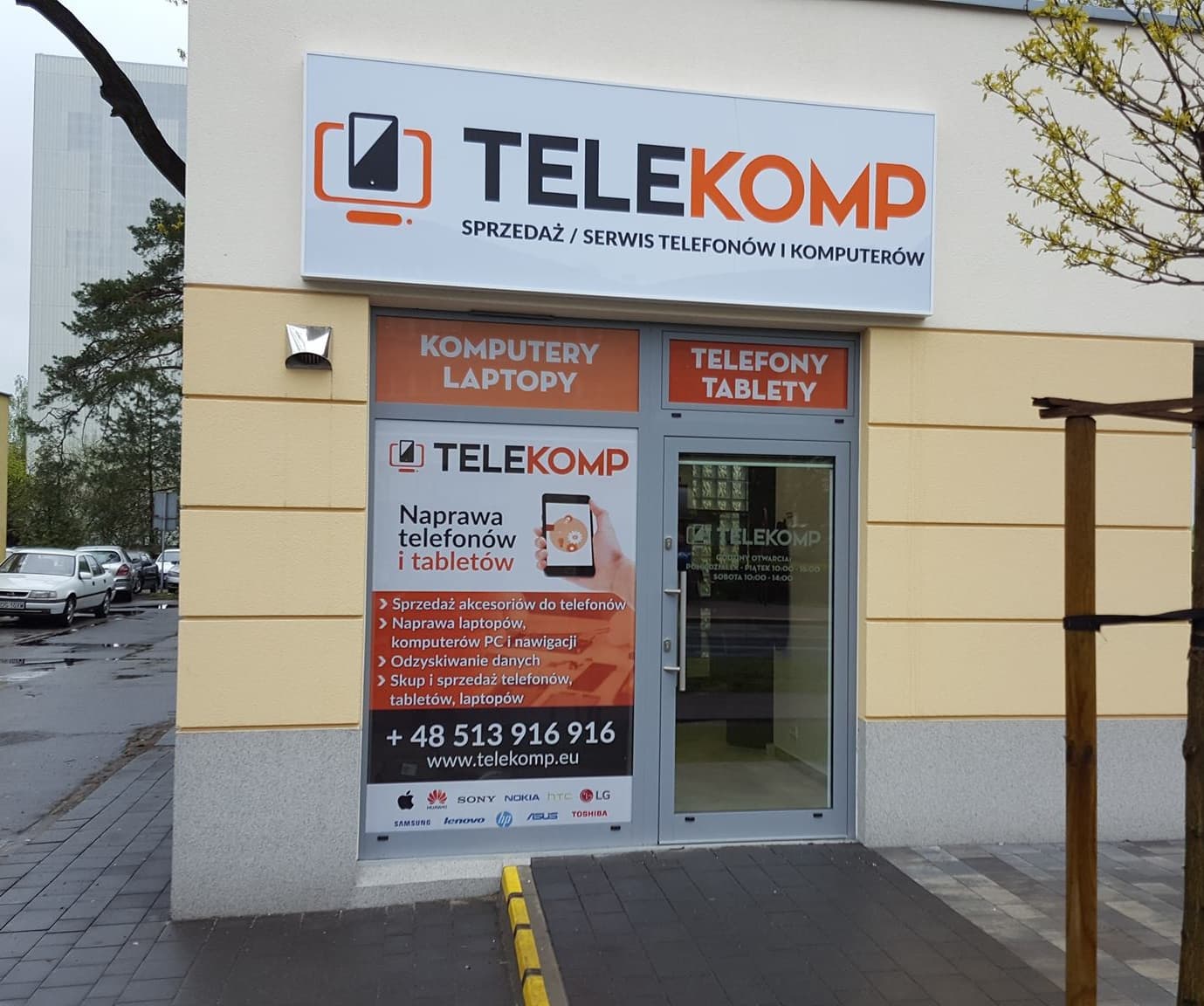 Stanowisko naprawcze TELEKOMP Legionowo